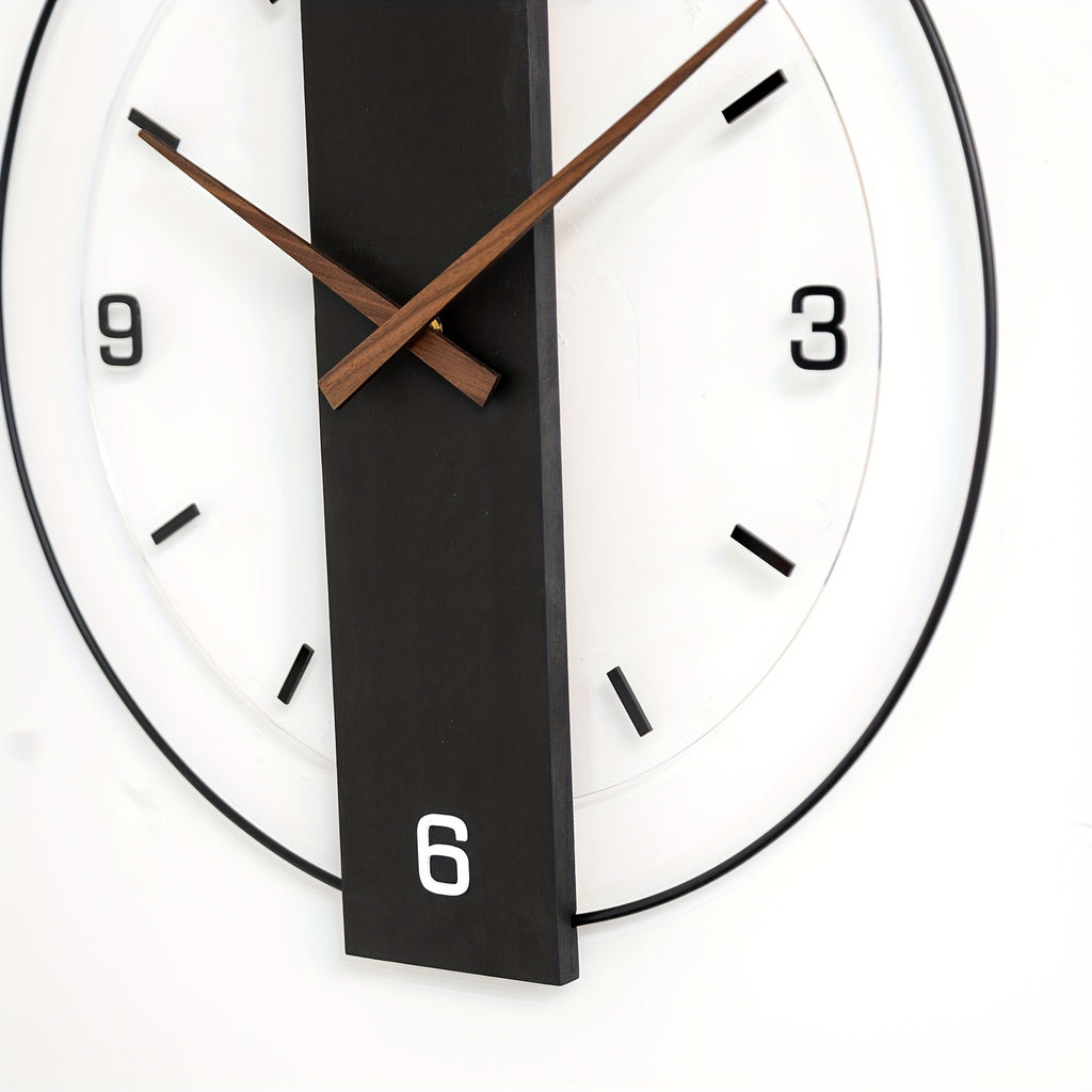 Nordic Style Minimalist Wall Clock Battery-Free