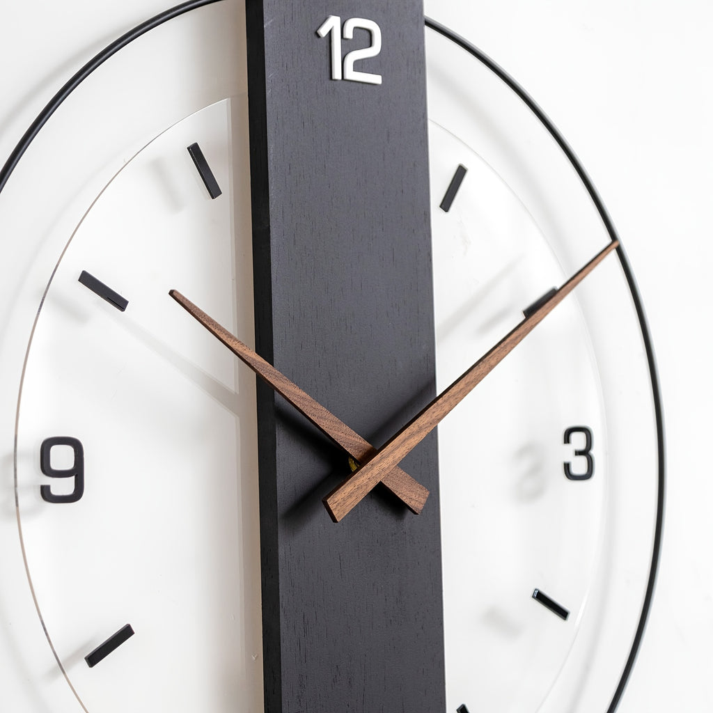 Nordic Style Minimalist Wall Clock Battery-Free