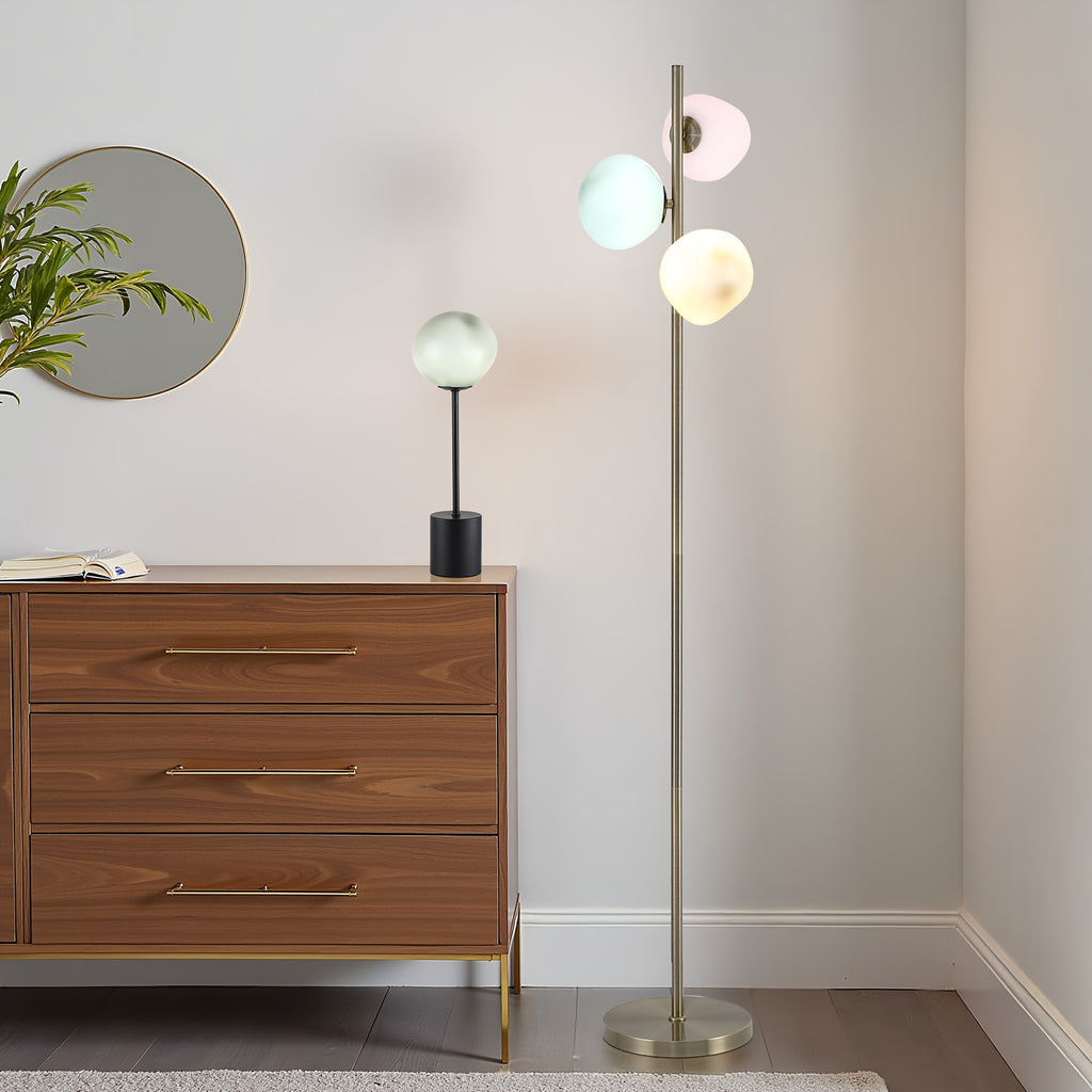 Hand-Blown Globe Glass Lamp Collection, 18\