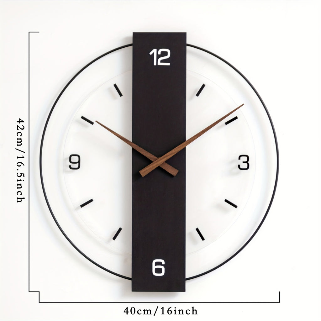 Nordic Style Minimalist Wall Clock Battery-Free
