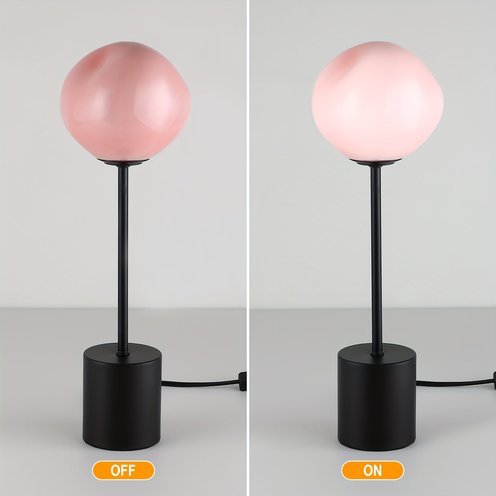 Hand-Blown Globe Glass Lamp Collection, 18\
