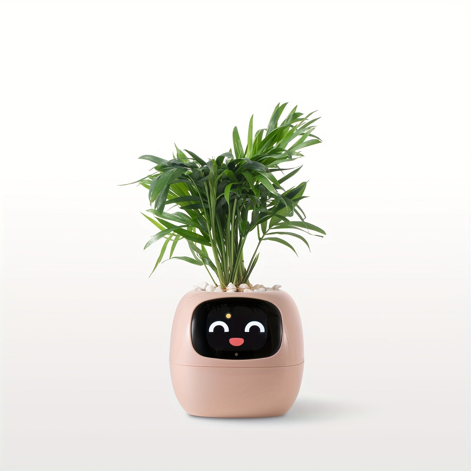 Cubidupi Smart Mini Planter Robot - Self-Watering Electronic Pet Plant Pot with Alerts, \u002FOutdoor Plant Care, Cute Desktop Greenery Companion for Home, Office, Room - Low-Maintenance Gift (Compatible with Smart