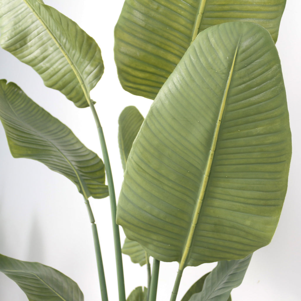 5ft\u002F6ft Artificial Bird Of Paradise Plant Fake Traveler's Banana Tree Faux Tree for Wedding Valentine's Day Spring Summer Christmas New Year Home Modern Living Room Floor Office Garden Store Decor Indoor Perfect Housewarming Gift Artificial Tree