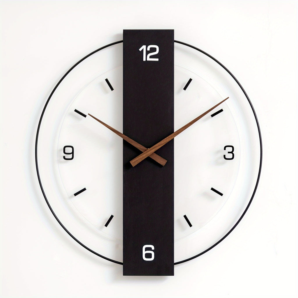 Nordic Style Minimalist Wall Clock Battery-Free