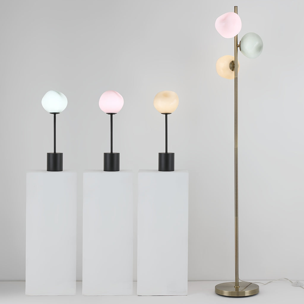 Hand-Blown Globe Glass Lamp Collection, 18\