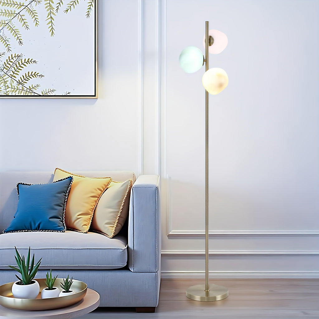 Hand-Blown Globe Glass Lamp Collection, 18\