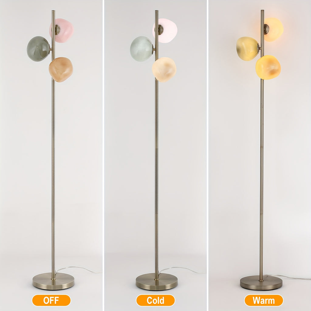 Hand-Blown Globe Glass Lamp Collection, 18\