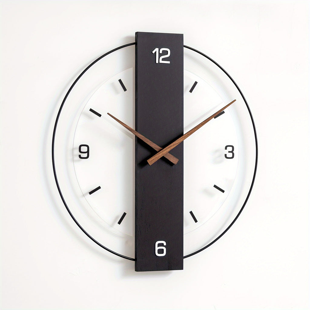 Nordic Style Minimalist Wall Clock Battery-Free