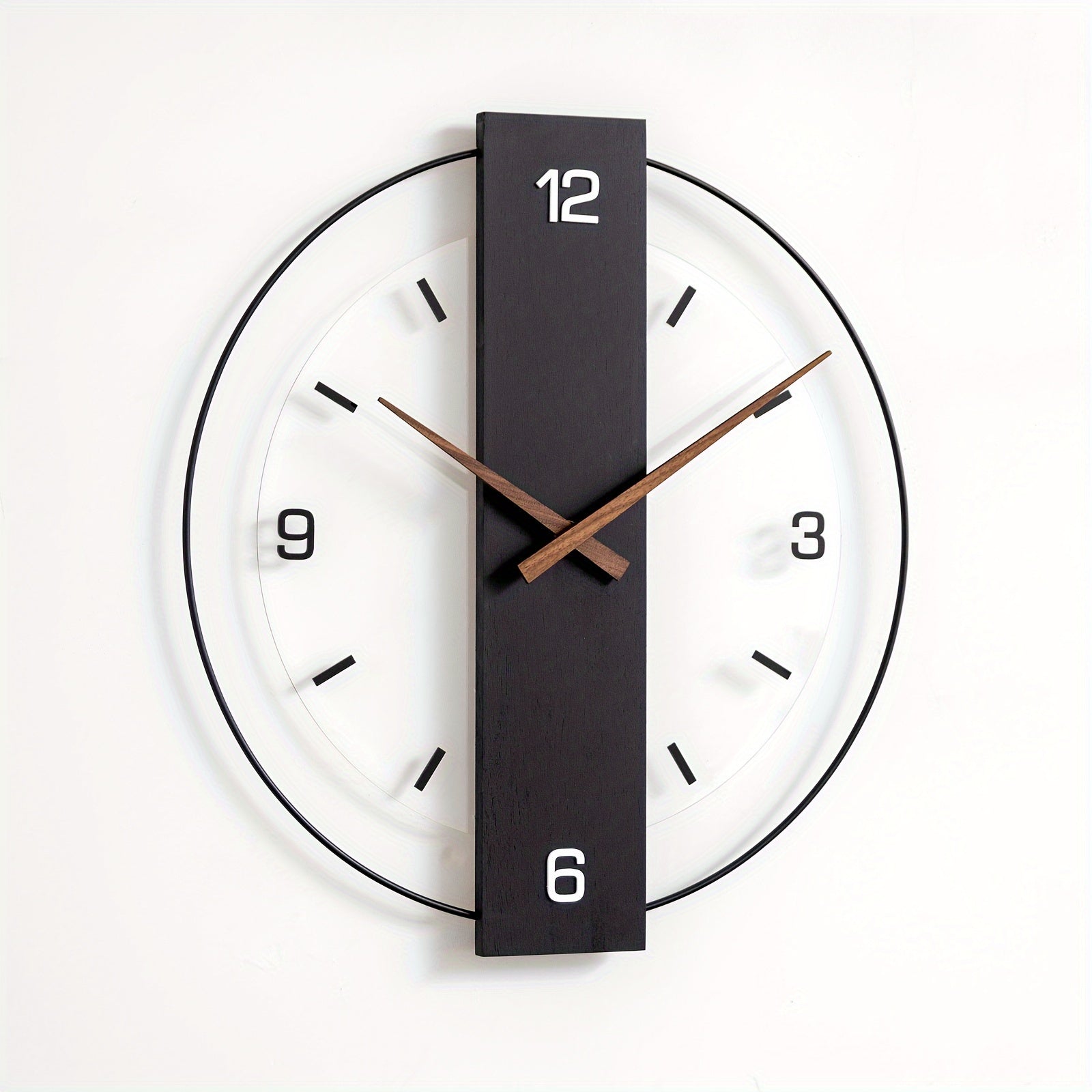 Nordic Style Minimalist Wall Clock Battery-Free